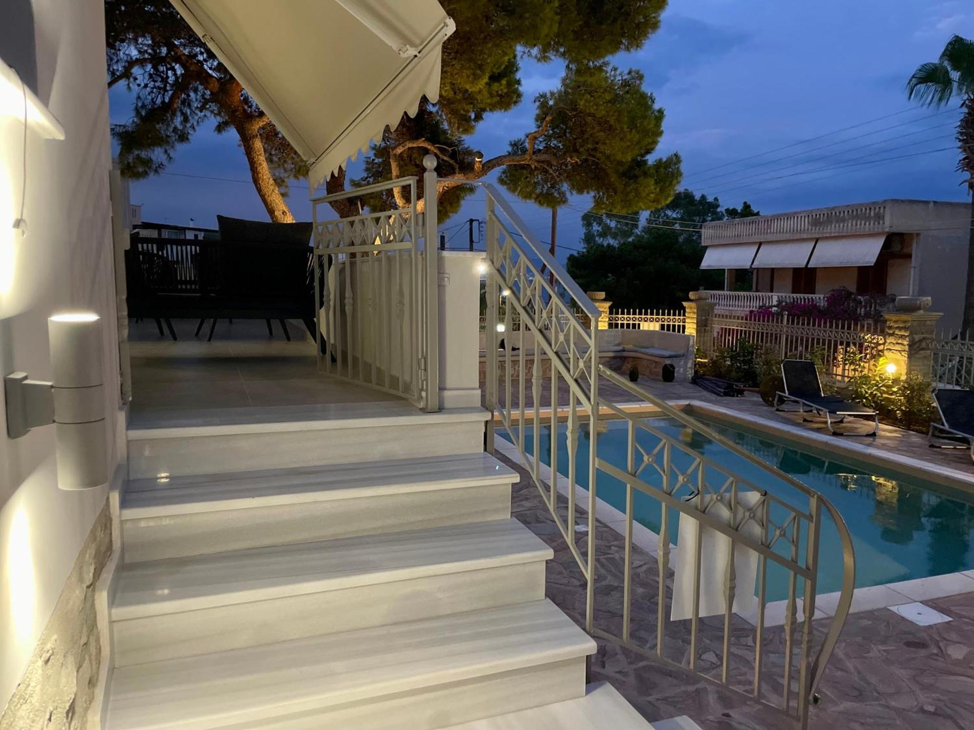 Villa Isabella Aegina Vathí Exterior foto